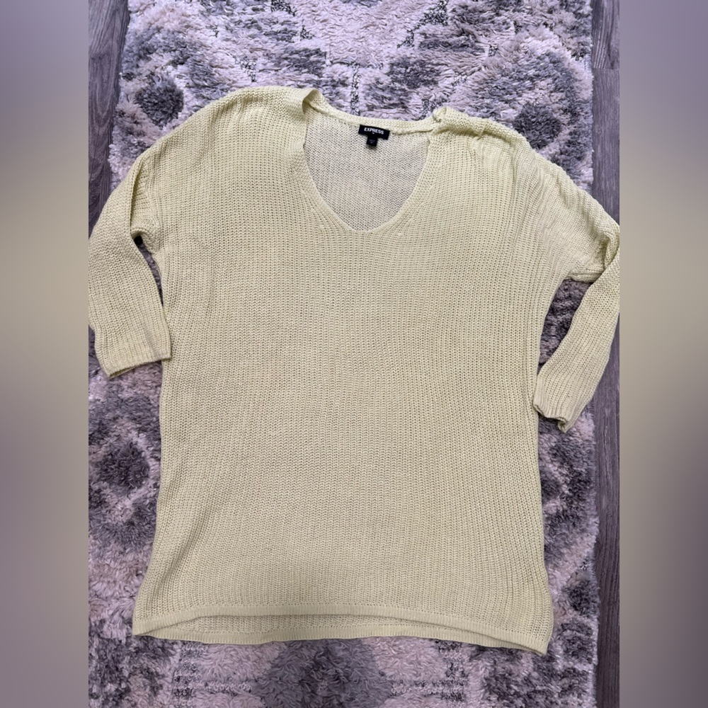 Woman’s express light knitted sweater